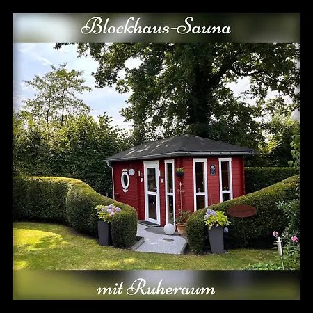 펜션 Zwischen Den Meeren, Mit Eigener Blockhaus-sauna, Traumgarten Und Ueberdachter Terrasse